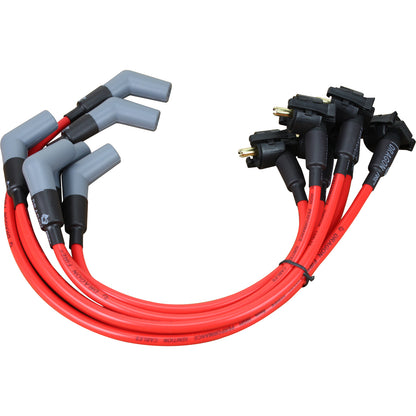 PWJ263 Plug wires, Direct Fit, Silicone, RED