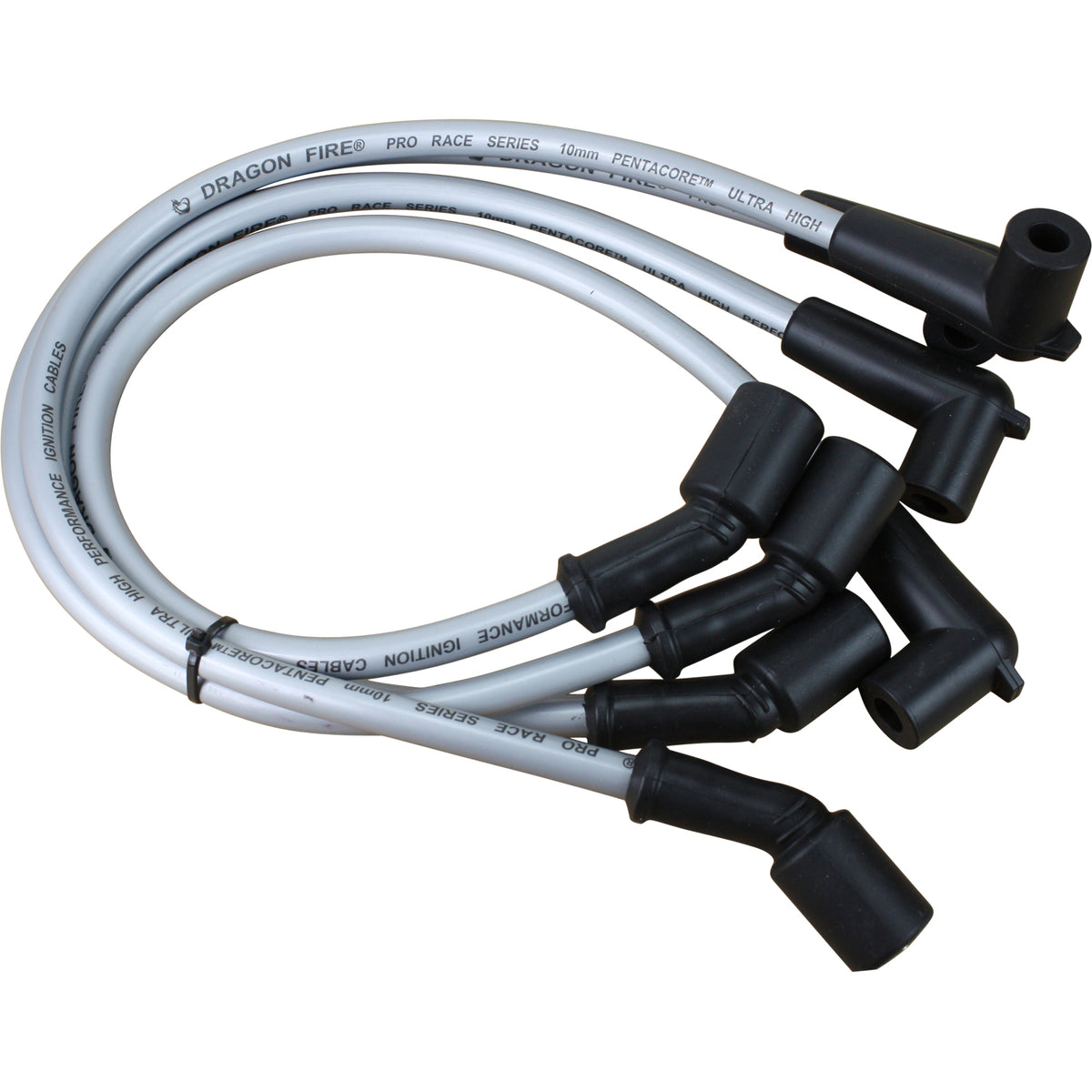 PWJ204-PRO Plug wires, Direct Fit, Silicone, SILVER