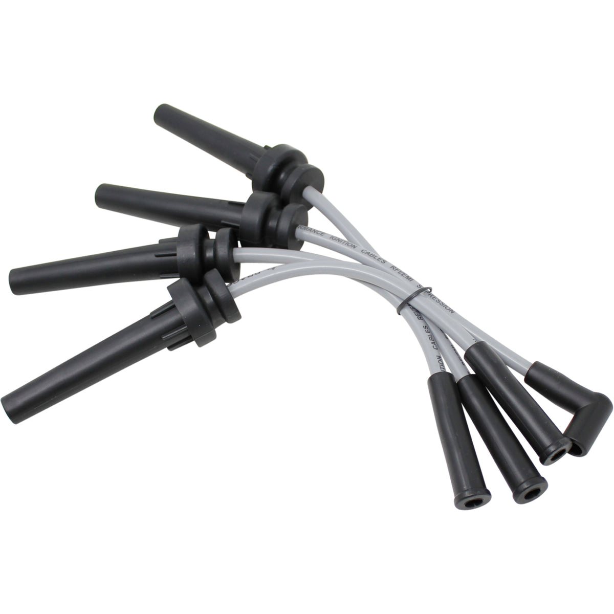 PWJ206-GY Plug wires, Direct Fit, Silicone, GREY