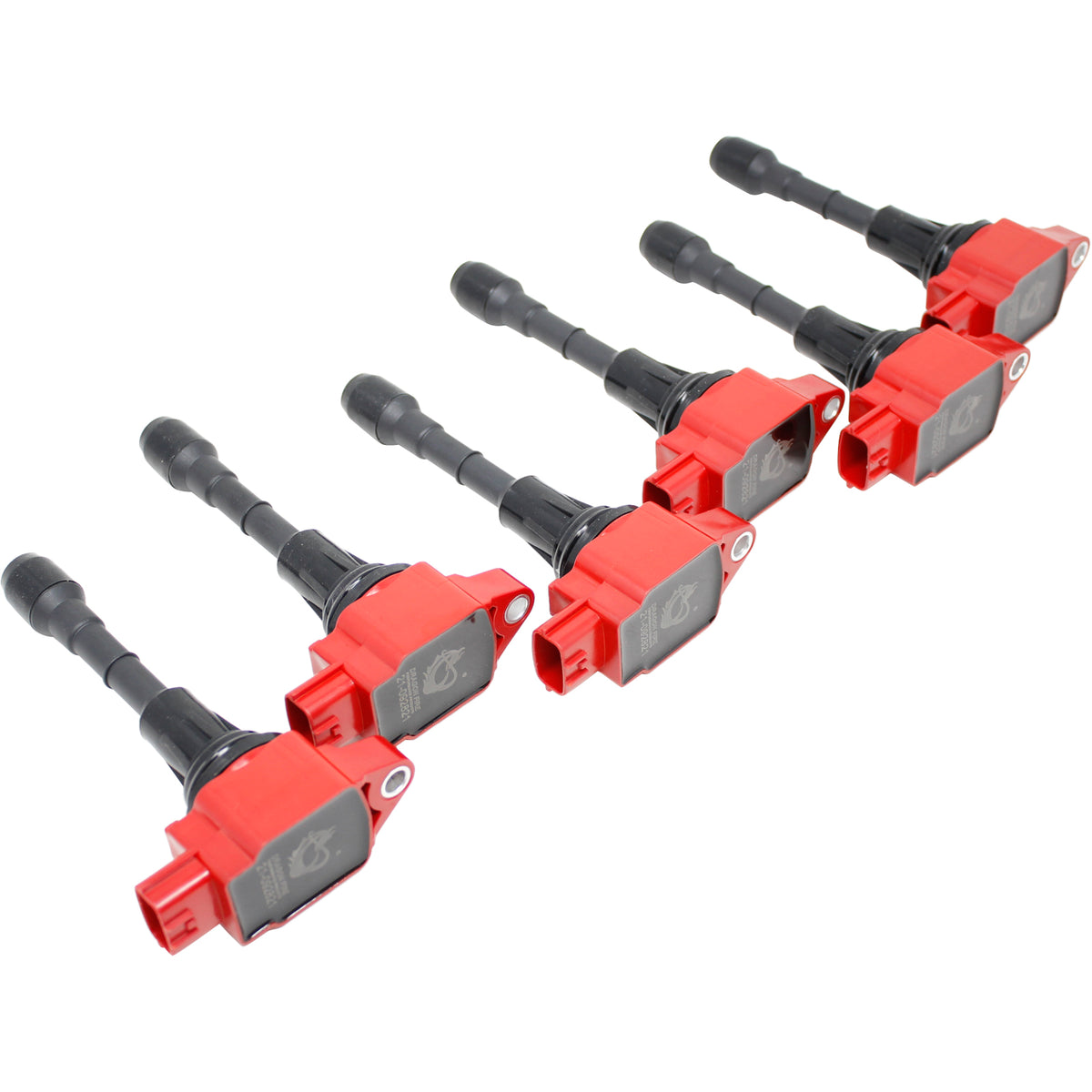 C617-DFx6 Coil Pack Set, 6pcs, Direct Fit, RED