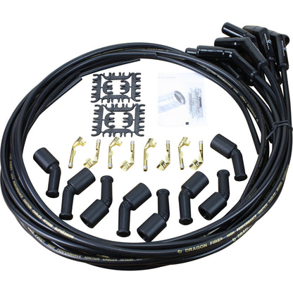 SPW3004BC-BK Plug wires, Universal Cut-to-Fit, Ceramic, BLACK