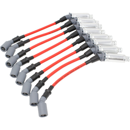 SPW1015-RD Plug wires, Direct Fit, Silicone, RED