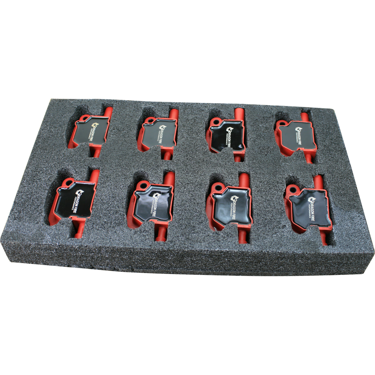 C413-DFx8 Coil Pack Set, 8pcs, Direct Fit, RED