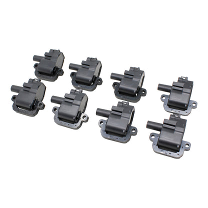 Coil Pack Set, 8pcs, Direct Fit, BLACK
