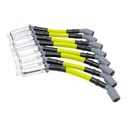 PWJ256-LGS Plug wires, Direct Fit, Silicone, NEON YELLOW