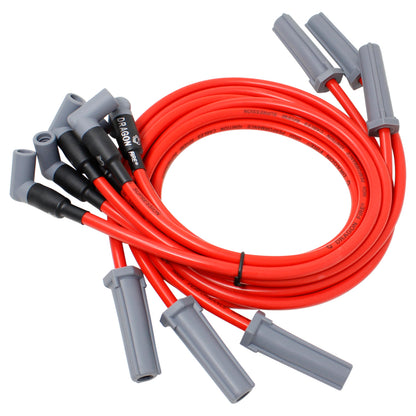 PWJ280 Plug wires, Direct Fit, Silicone, RED