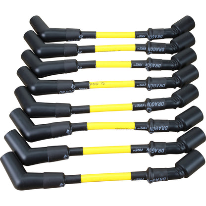 PWLS-DF-Y Plug wires, Direct Fit, Silicone, LIGHT YELLOW