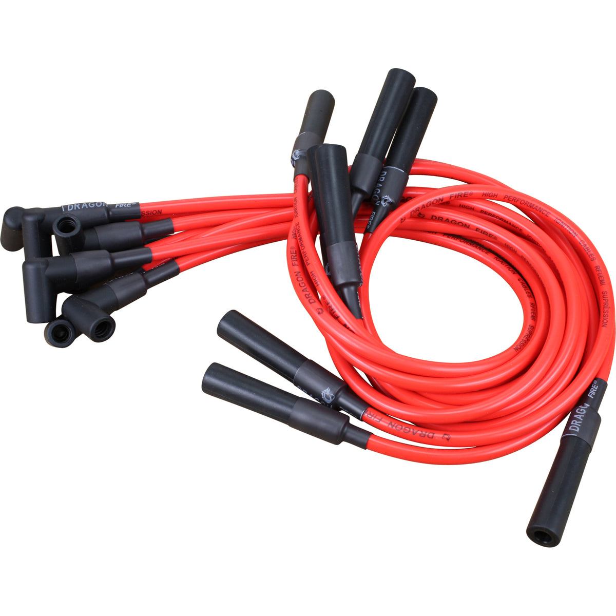 PWJ137 Plug wires, Direct Fit, Silicone, RED