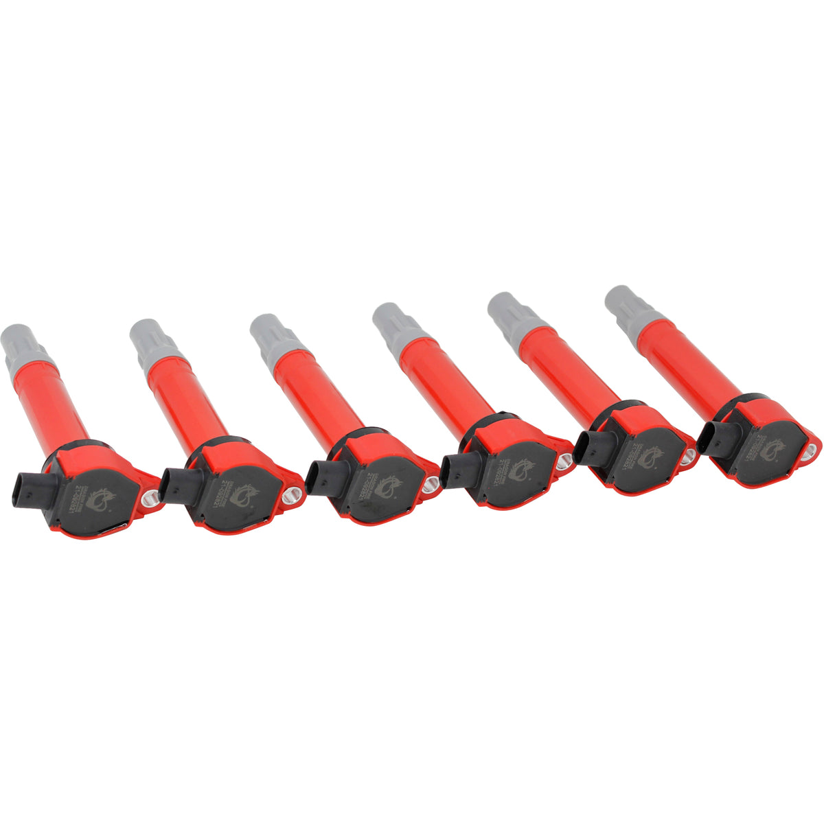 C502-DFx6 Coil Pack Set, 6pcs, Direct Fit, RED