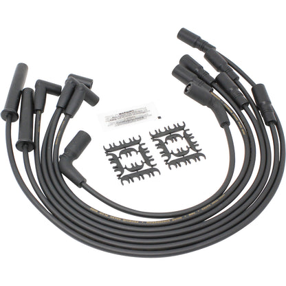 PWJ101-OES Plug wires, Direct Fit, Silicone, BLACK