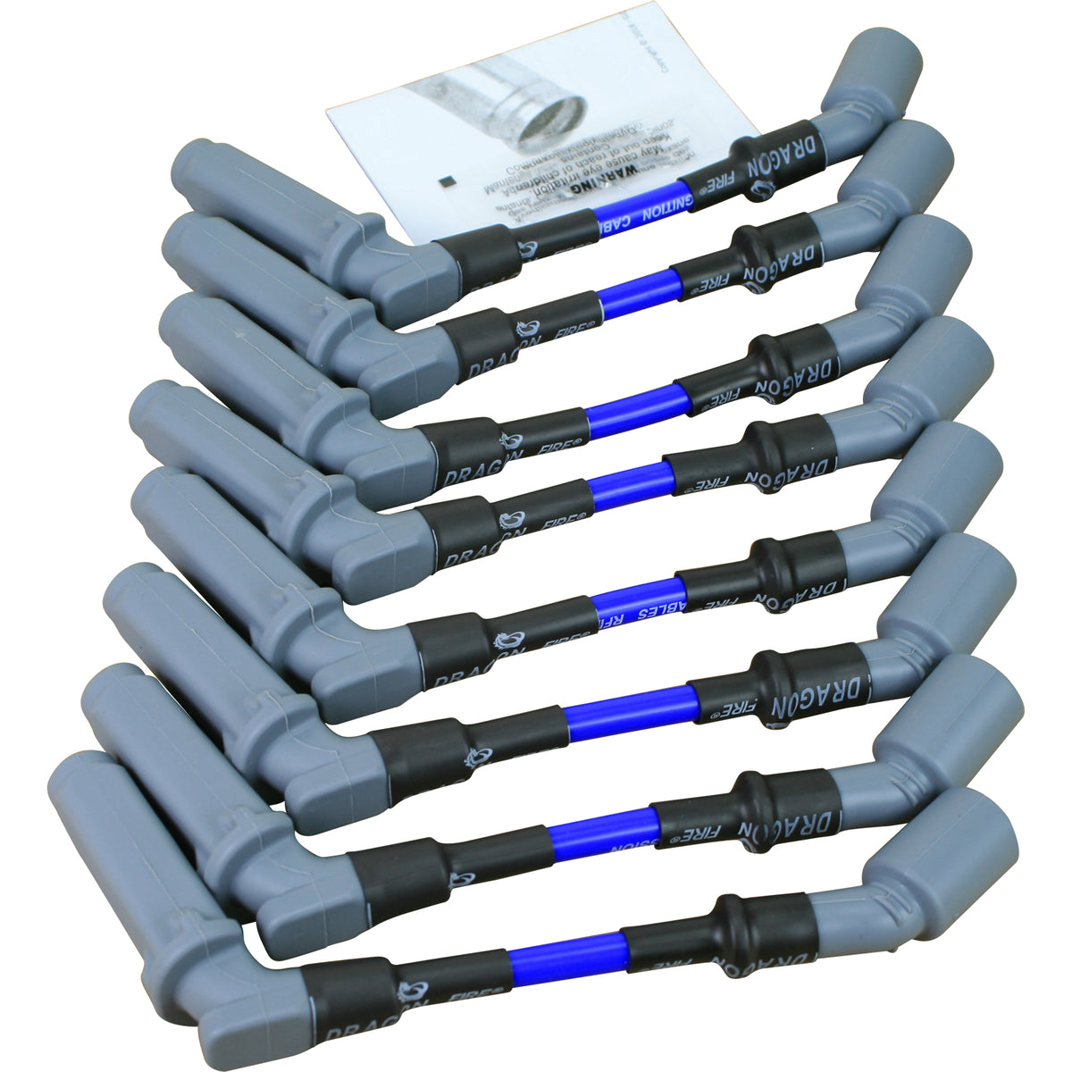 PWJ121-BL Plug wires, Direct Fit, Silicone, BLUE