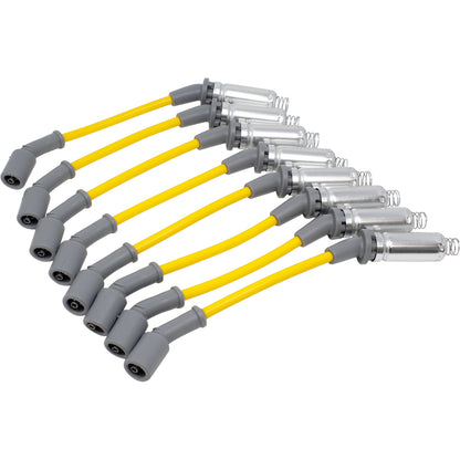 PWJ256-Y Plug wires, Direct Fit, Silicone, YELLOW