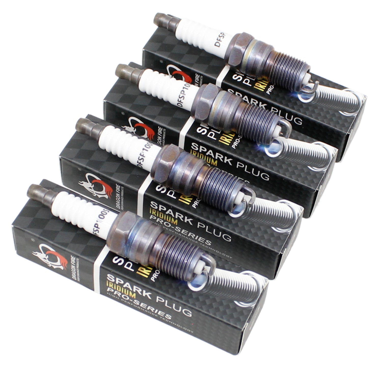 Spark Plug Set, 8pcs, Pre-Gapped