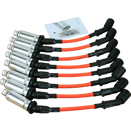 PWJ256-O Plug wires, Direct Fit, Silicone, ORANGE