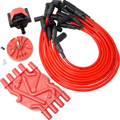 Kit-1515 Ignition Kit - Plug Wires, Coil, Cap, Rotor