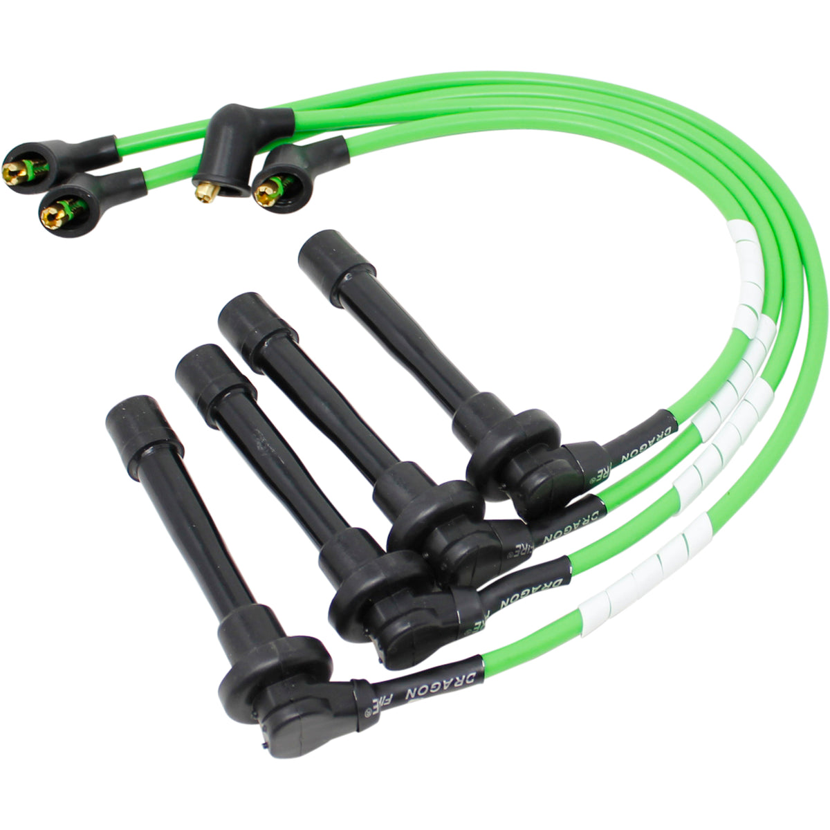 PWJ327-G Plug wires, Direct Fit, Silicone, LIME GREEN