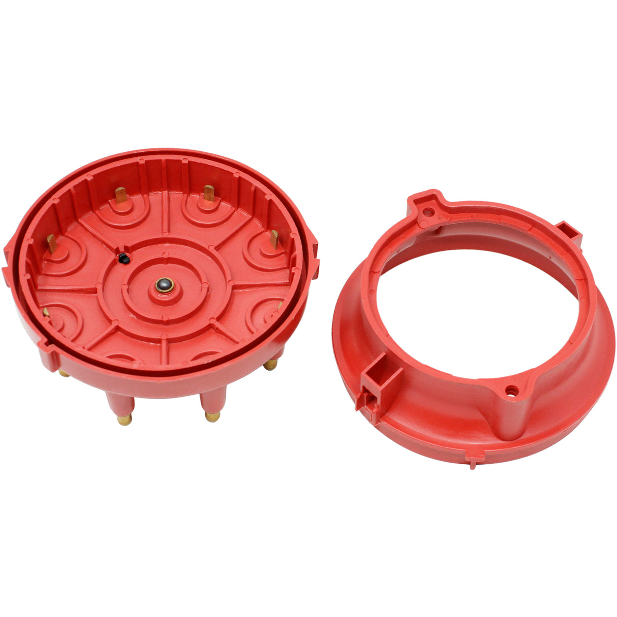 CAP1045-R Distributor Cap, Direct Fit, RED