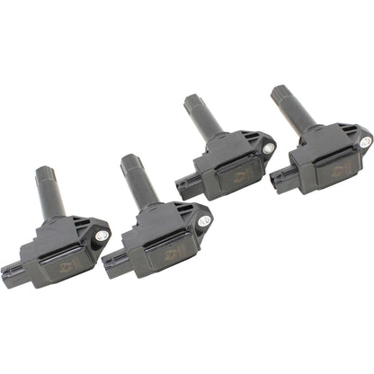 DFC1039x4 Coil Pack Set, 4pcs, Direct Fit, BLACK