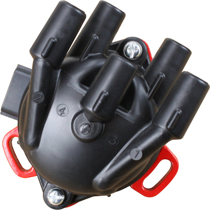 D1E400-DF Complete Distributor, Direct Fit, RED
