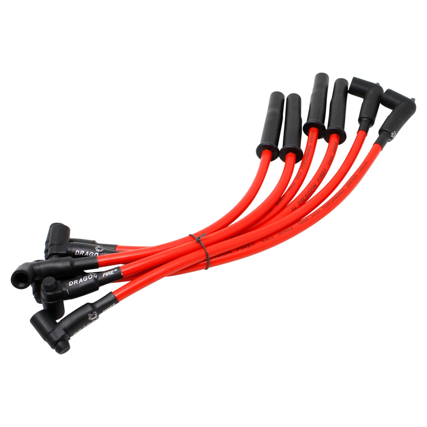 Plug wires, Direct Fit, Silicone, RED