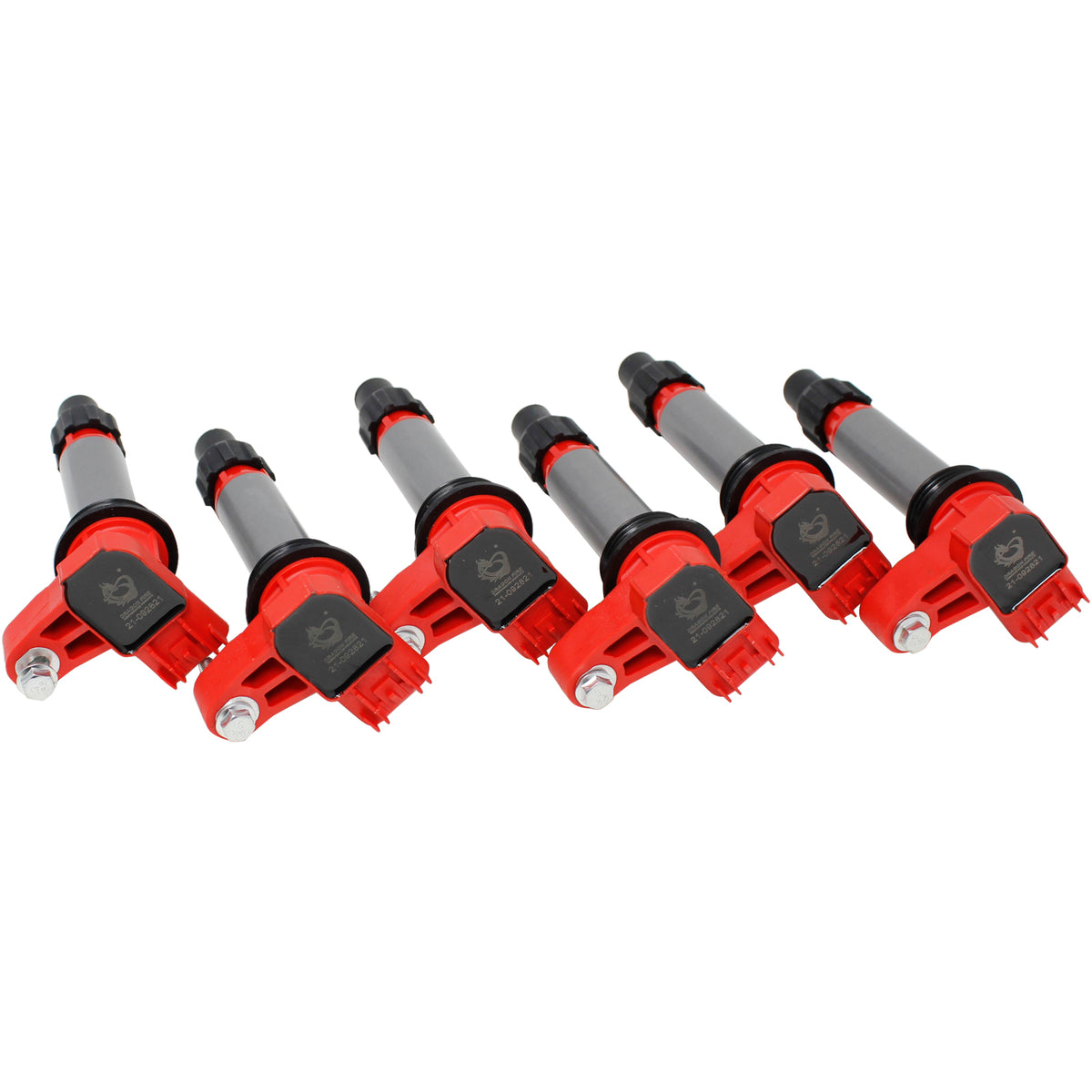 C569-DFx6 Coil Pack Set, 6pcs, Direct Fit, RED