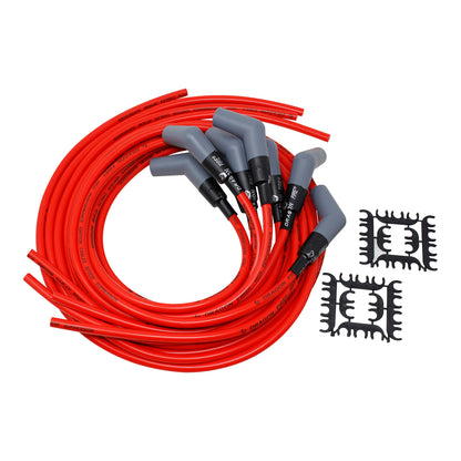 SPW1004-RD Plug wires, Universal Cut-to-Fit, Silicone, RED
