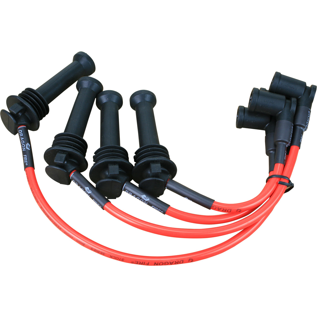 PWJ269 Plug wires, Direct Fit, Silicone, RED