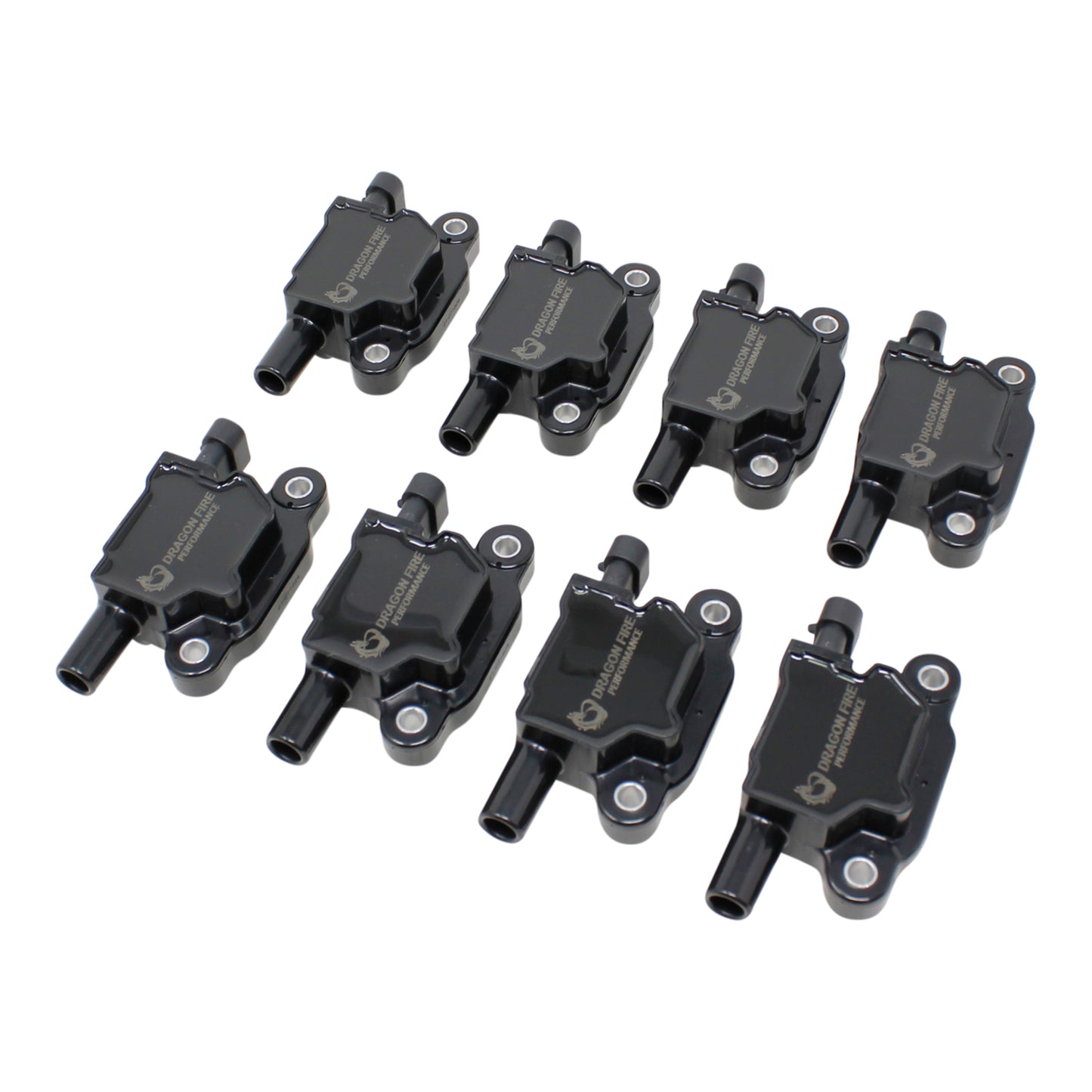 Coil Pack Set, 8pcs, Direct Fit, BLACK