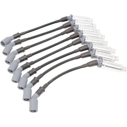 SPW1015-BK Plug wires, Direct Fit, Silicone, BLACK