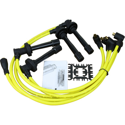 PWTD-DF-LY Plug wires, Direct Fit, Silicone, LIGHT YELLOW