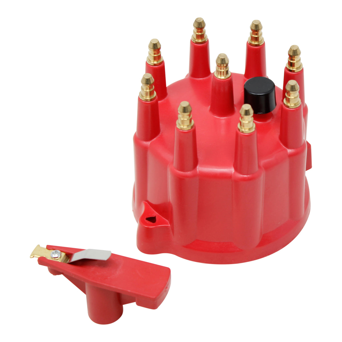 CAP1049-R Distributor Cap and Rotor Kit, Direct Fit, RED