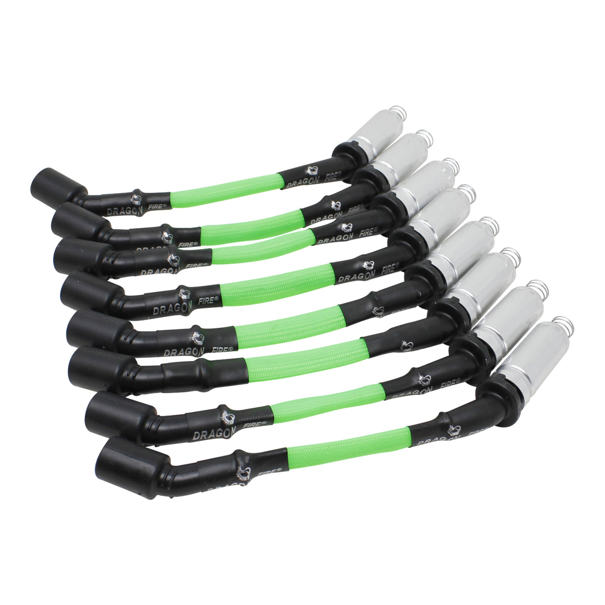 PWJ256-NGS Plug wires, Direct Fit, Silicone, NEON GREEN