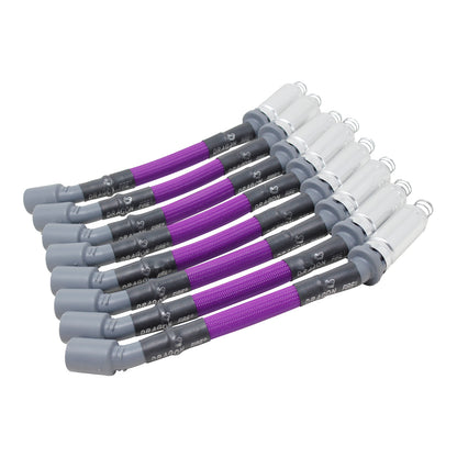 PWJ256-PRS Plug wires, Direct Fit, Silicone, PURPLE