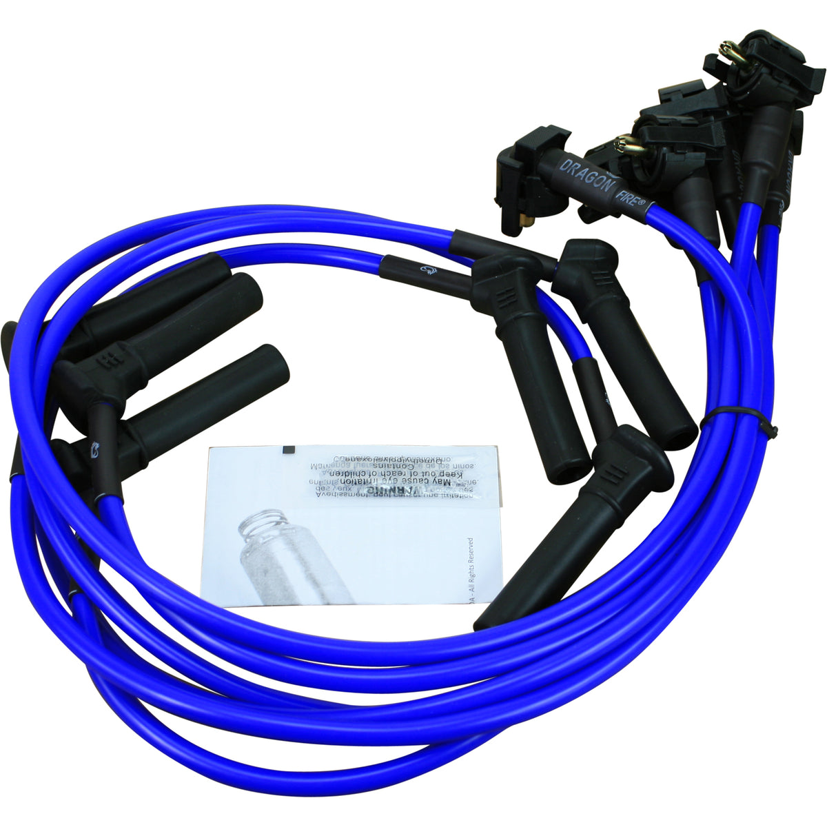 PWJ264-BL Plug wires, Direct Fit, Silicone, BLUE