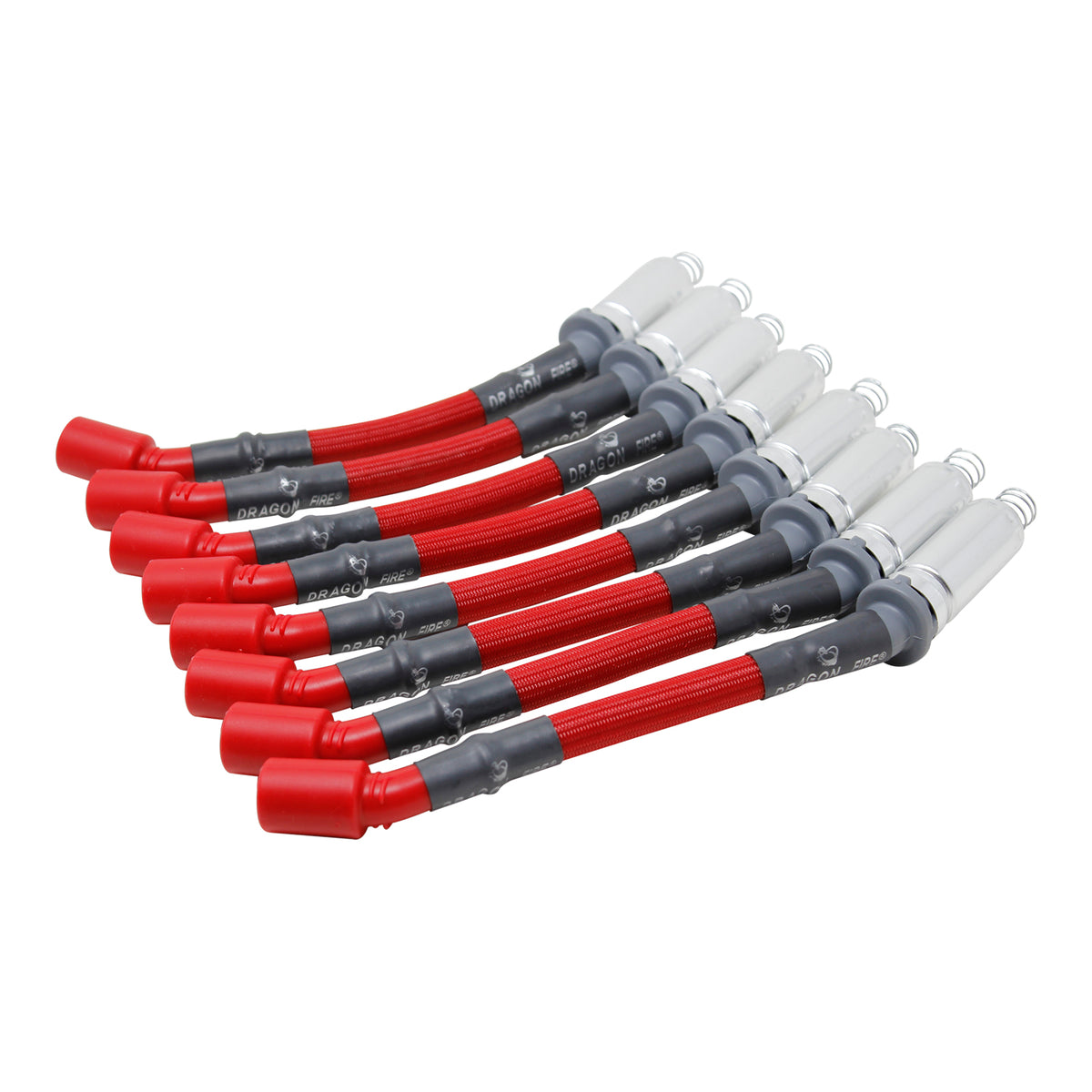 PWJ256-RDS Plug wires, Direct Fit, Silicone, DARK RED