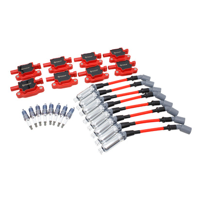 Ignition Kit - Plug Wires, Coils, Spark Plugs