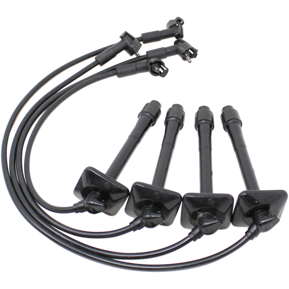 PWJ314 Plug wires, Direct Fit, Silicone, BLACK