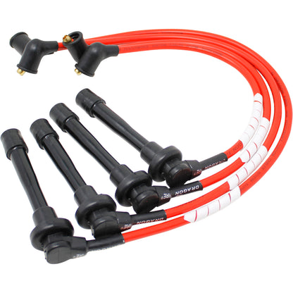PWJ327 Plug wires, Direct Fit, Silicone, RED