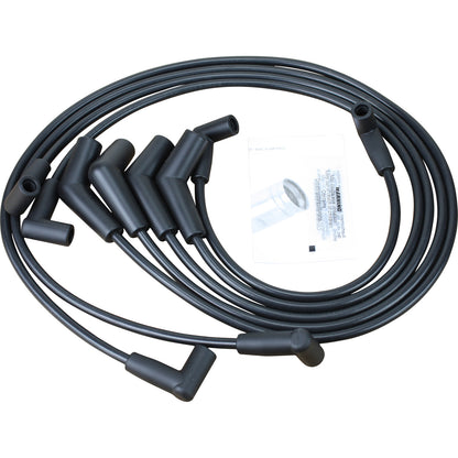 PWJ240 Plug wires, Direct Fit, Silicone, BLACK
