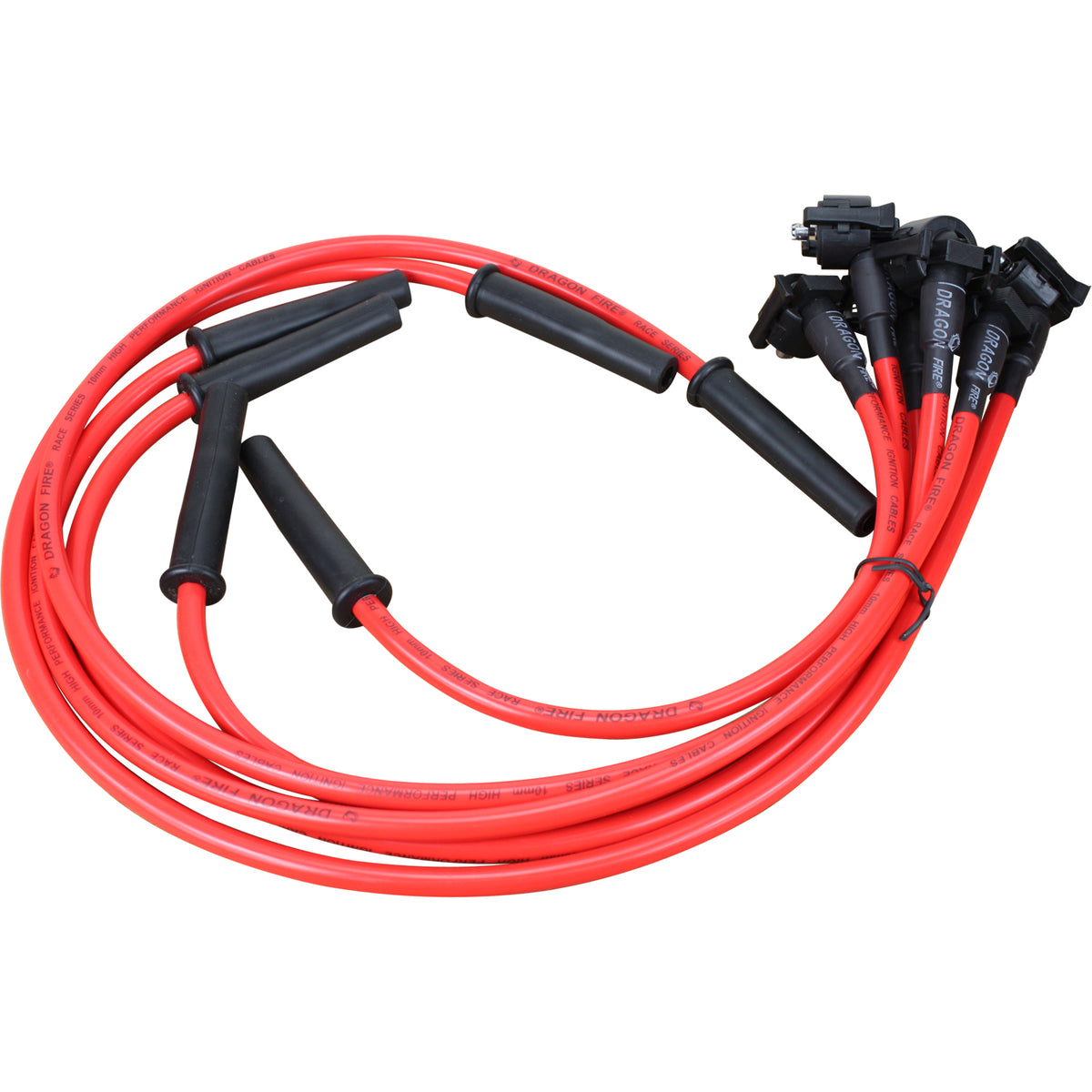 PWJ266 Plug wires, Direct Fit, Silicone, RED