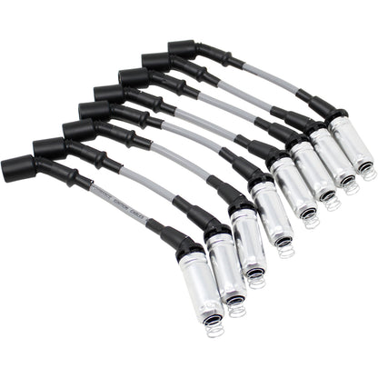 PWJ256-GY Plug wires, Direct Fit, Silicone, GREY