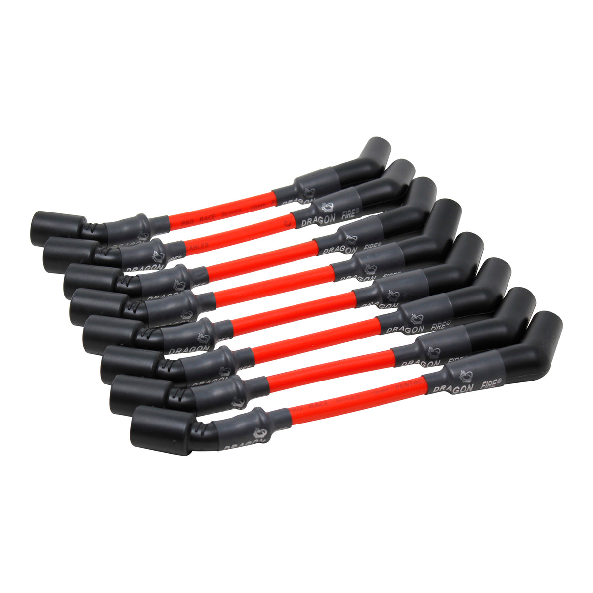SPW3005 Plug wires, Direct Fit, Silicone, RED