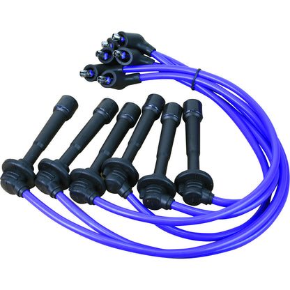 PWJ277-BL Plug wires, Direct Fit, Silicone, BLUE