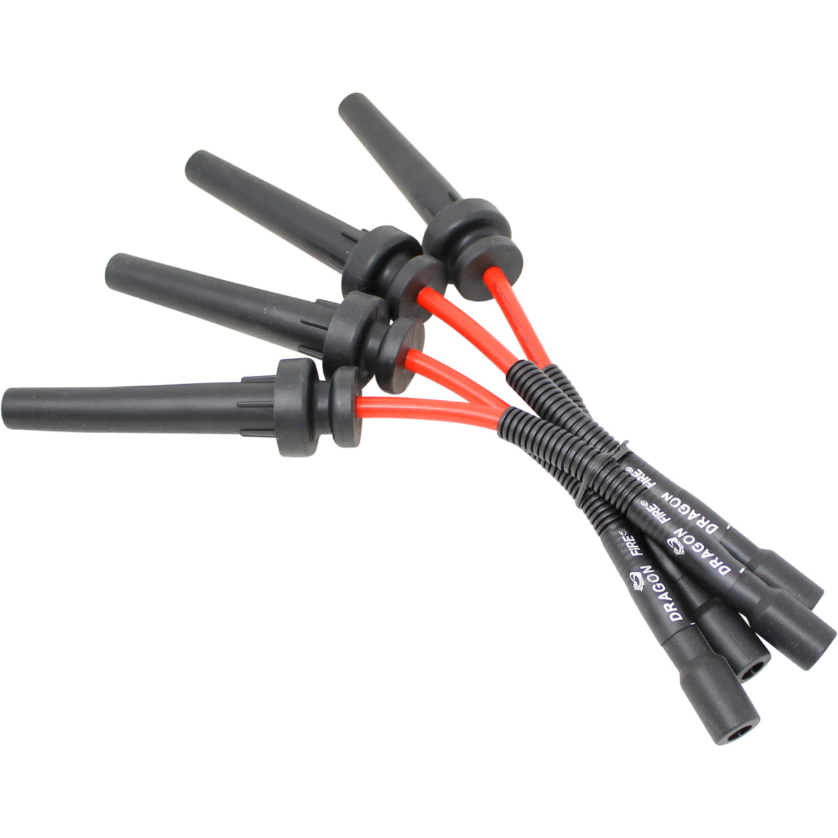PWJ325 Plug wires, Direct Fit, Silicone, RED