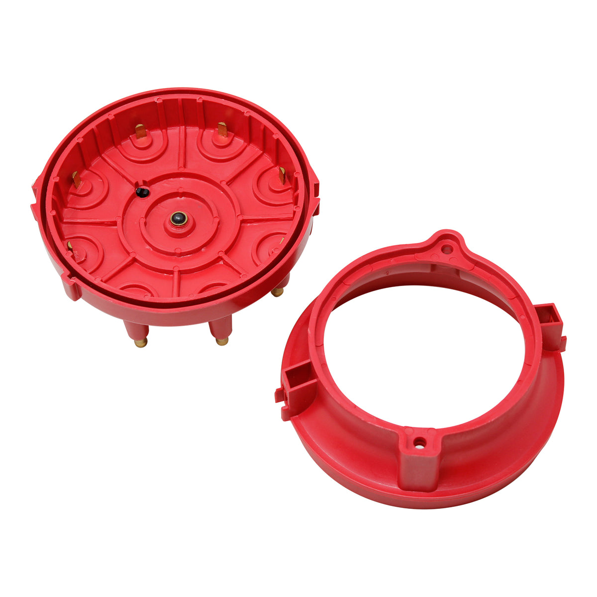Kit-1550 Distributor Cap and Rotor Kit, Direct Fit, RED
