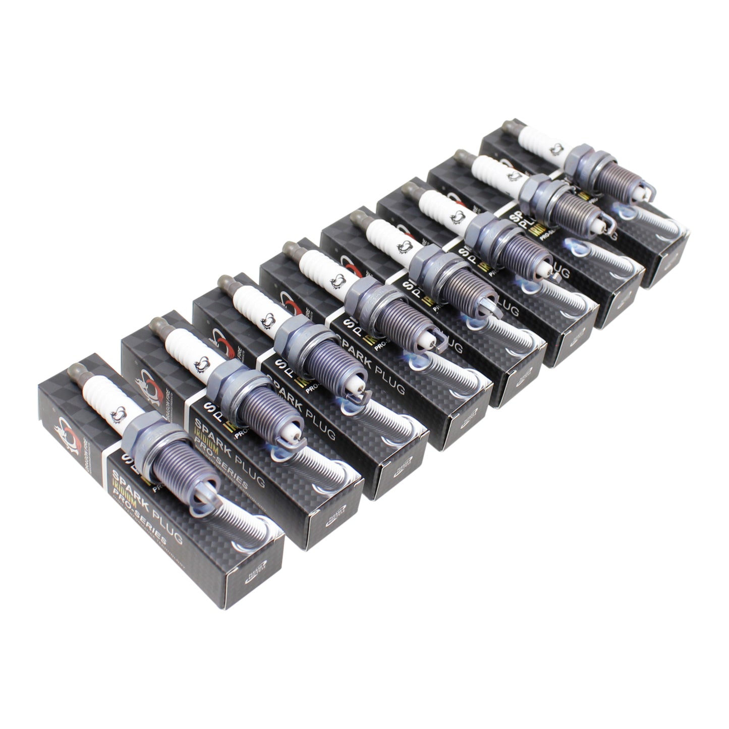 Spark Plug Set, 8pcs, Pre-Gapped
