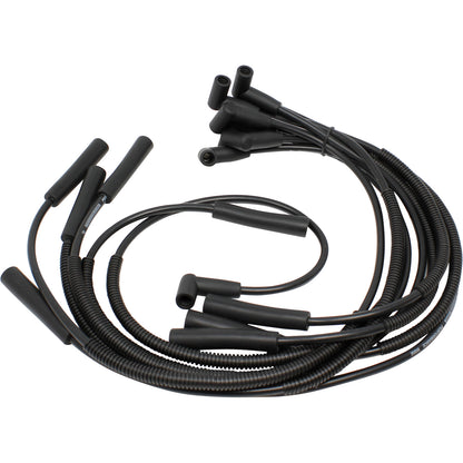 PWJ288 Plug wires, Direct Fit, Silicone, BLACK
