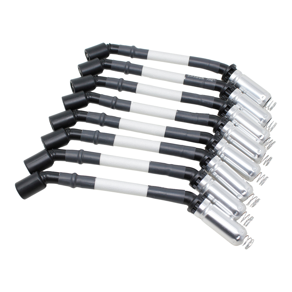 PWJ256-WS Plug wires, Direct Fit, Silicone, WHITE