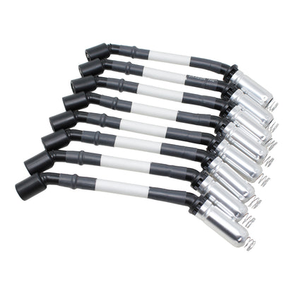 PWJ256-WS Plug wires, Direct Fit, Silicone, WHITE