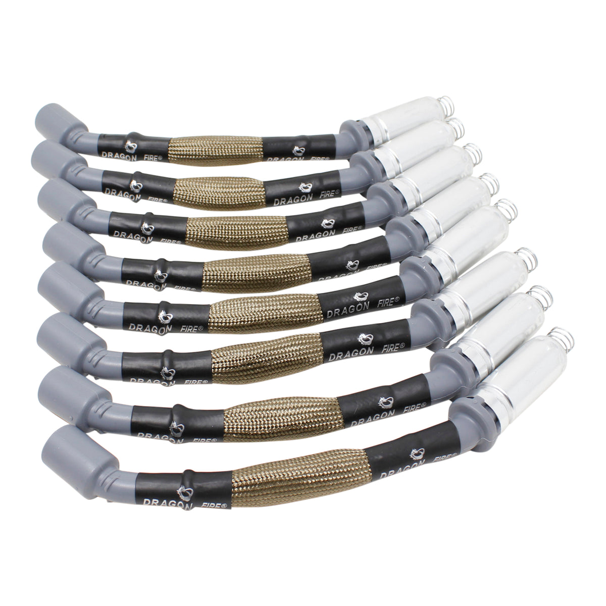 PWJ256-MTL Plug wires, Direct Fit, Silicone, TITANIUM